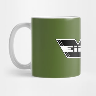 WEIRDO - Logo - Black with white lettering - Dark Olive Mug